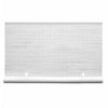 Roll Up Blind, White PVC, 120 x 72-In.
