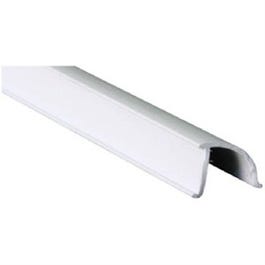 Snap-In Glazing, White Rigid Vinyl, 72-In.