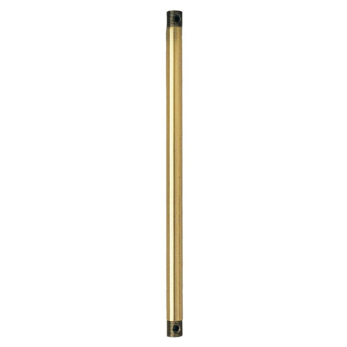 Westinghouse Antique Brass 1/2 In. Dia. X 12 In. L. Downrod
