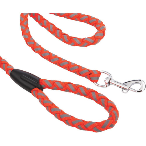 Westminster Pet Ruffin' it Reflective 6 Ft. Safety Orange Dog Leash