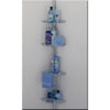 Zenith Metal 12 In. x 97 In. Shower Caddy
