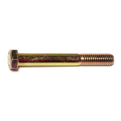 Monster Fastener Zinc Plated Grade 8 Steel Coarse Thread Hex Cap Screws