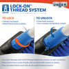 Unger LOCK-ON 22″ Foam Floor Squeegee