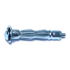 Monster Fastener Zinc Plated Steel Coarse Thread Short Pan Head Hollow Wall Anchors