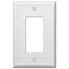 Amerelle Chelsea - White Decorative Wallplate