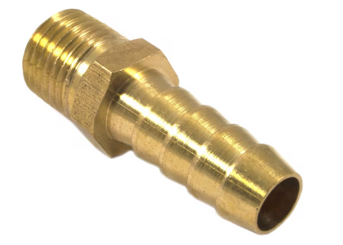 Forney Industries, Inc. Hose Fitting, 3/8 in x 1/4 in MNPT