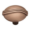 Cabinet Knob, Knuckle, Antique Red, 1-1/8-In.