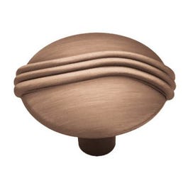 Cabinet Knob, Knuckle, Antique Red, 1-1/8-In.