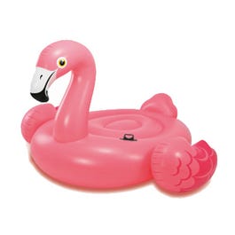 Mega Flamingo Island Float, 86 x 83 x 53.5-In.
