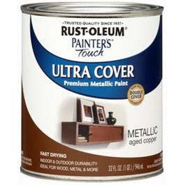 Painter's Touch Ultra Cover Paint, Aged Copper, 1-Qt.