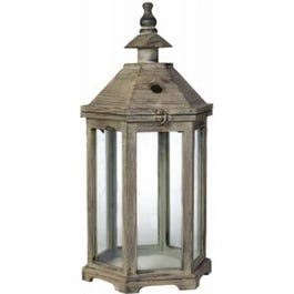 Polygon Temple Garden Lantern, Antique Finish, Small